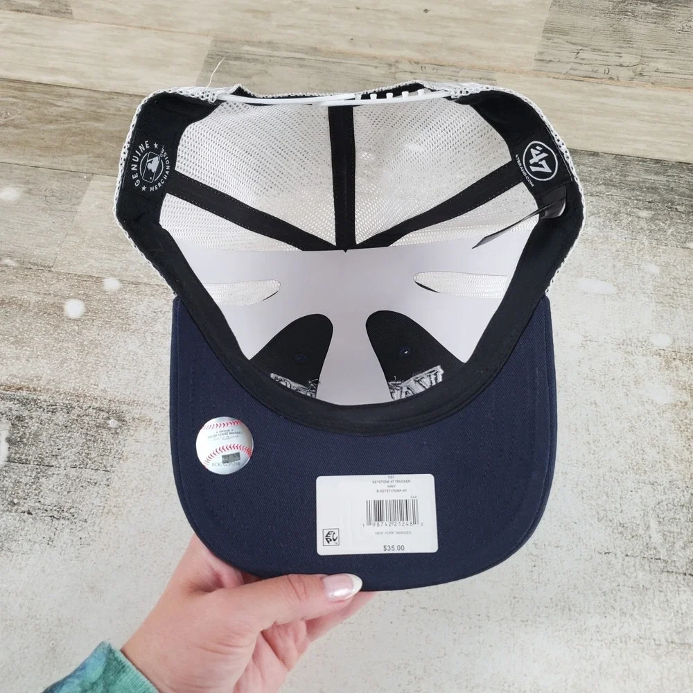 New York Yankees '47 Snapback Hat Adjustable Trucker MLB Baseball Cap
